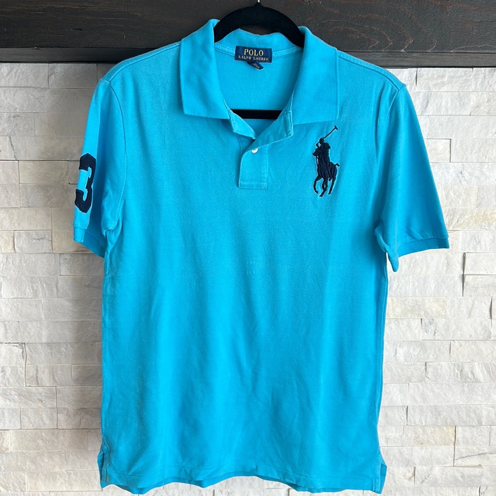 Boys Polo Shirt / Size Large (14-16)